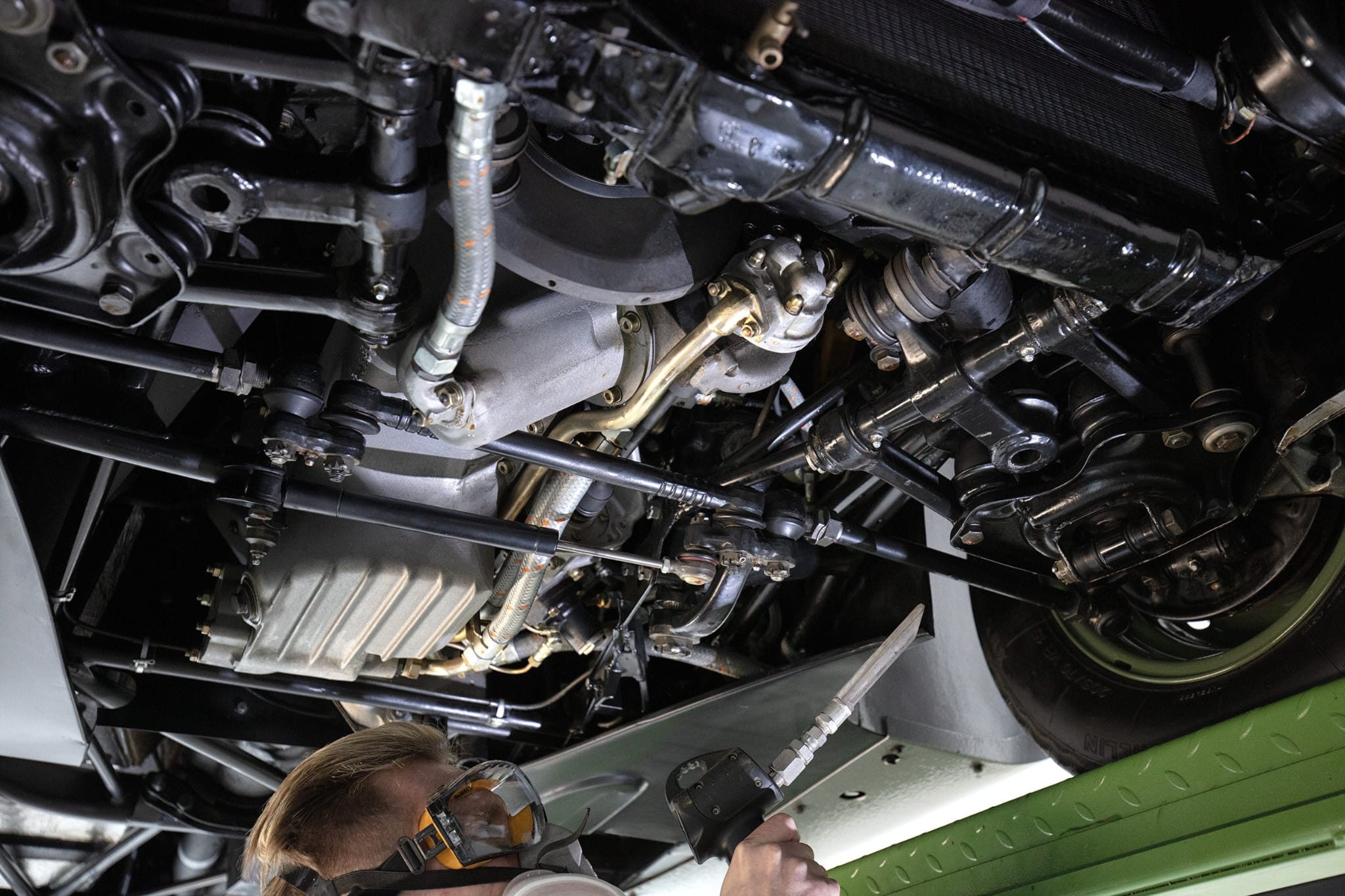 Chassis cleaning