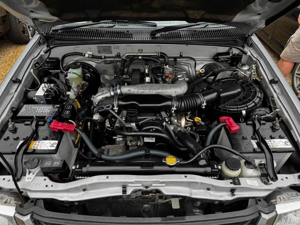 Engine bay cleaning
